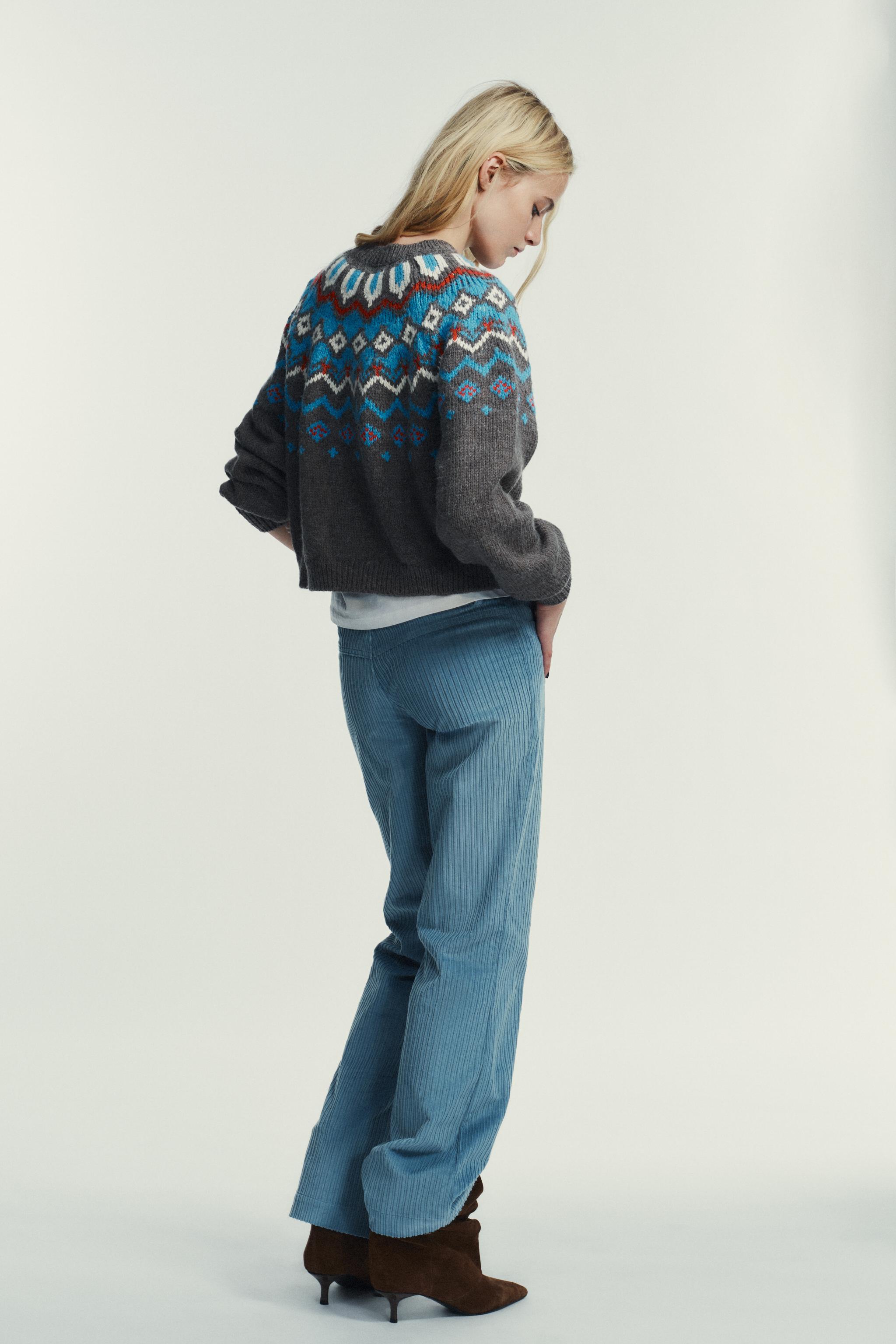 JACQUARD KNIT JUMPER